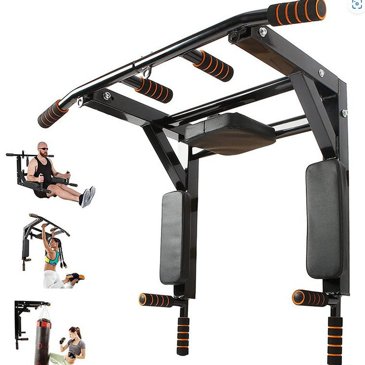Wall Indoor And Outdoor Sandbag Rack Single Parallel Bars Pull-up Fitness Equipment