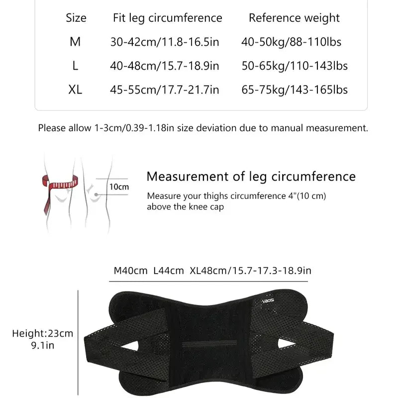 CoreGrip™ Stabilized Knee Support