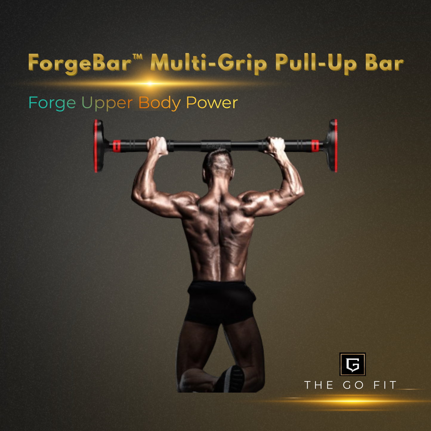 TitanFlex™ Multi-Grip Pull-Up Bar