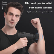 Mini Massage Gun Electric Muscle Relaxation Massager Vibration Decompression Home Intelligent Cervical Spine Massage Gun