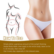 Ginger Body Shaping Shower Gel Fade Lymph Slimming Softening Skin Firming Thin Waist