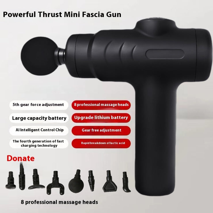 Mini Massage Gun Electric Muscle Relaxation Massager Vibration Decompression Home Intelligent Cervical Spine Massage Gun